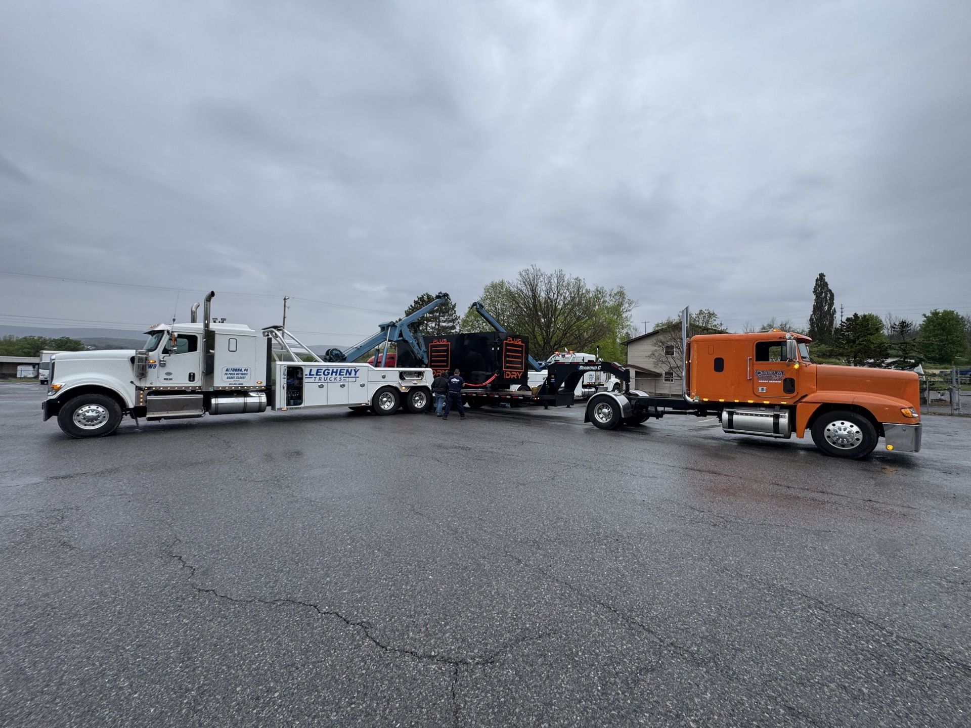 Loading operations at Twisted Creek terminal